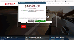 Desktop Screenshot of gerrywoodauto.com